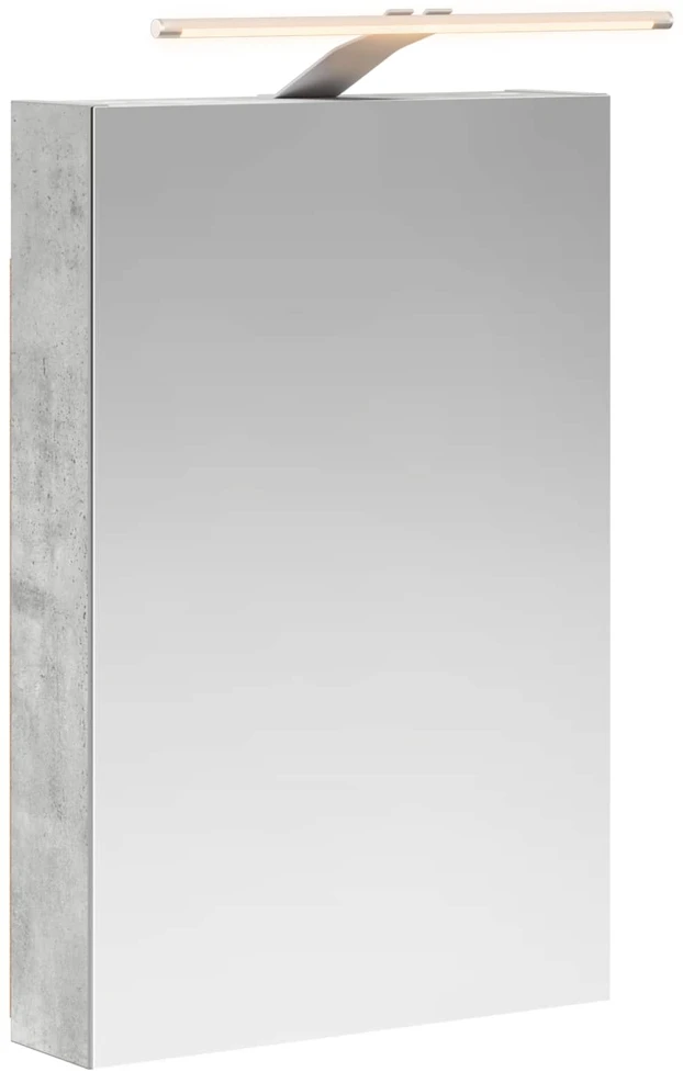 Vonios veidrodžio spinta Betono pilka 40 x 10,5 x 60,5 cm