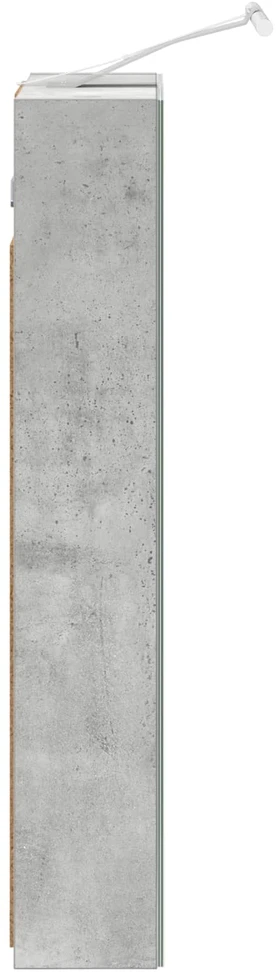 Vonios veidrodžio spinta Betono pilka 40 x 10,5 x 60,5 cm