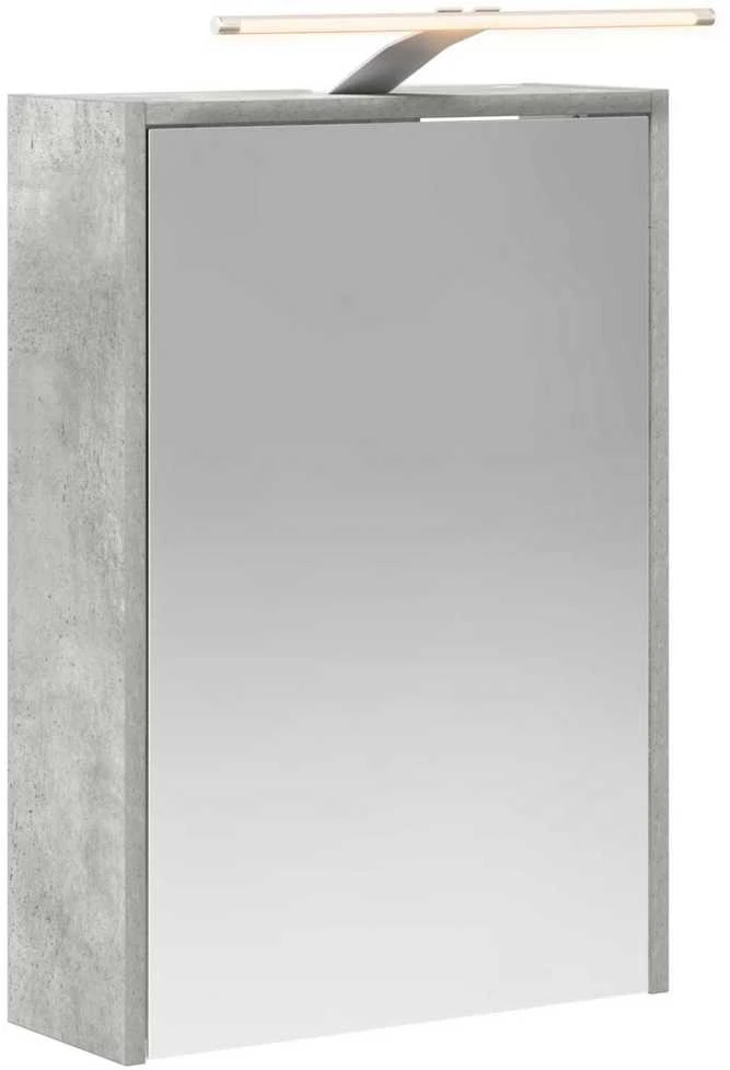 Vonios veidrodžio spinta Betono pilka 43 x 16 x 62.5 cm