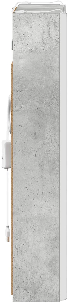 Vonios veidrodžio spinta Betono pilka 43 x 11,5 x 60,5 cm