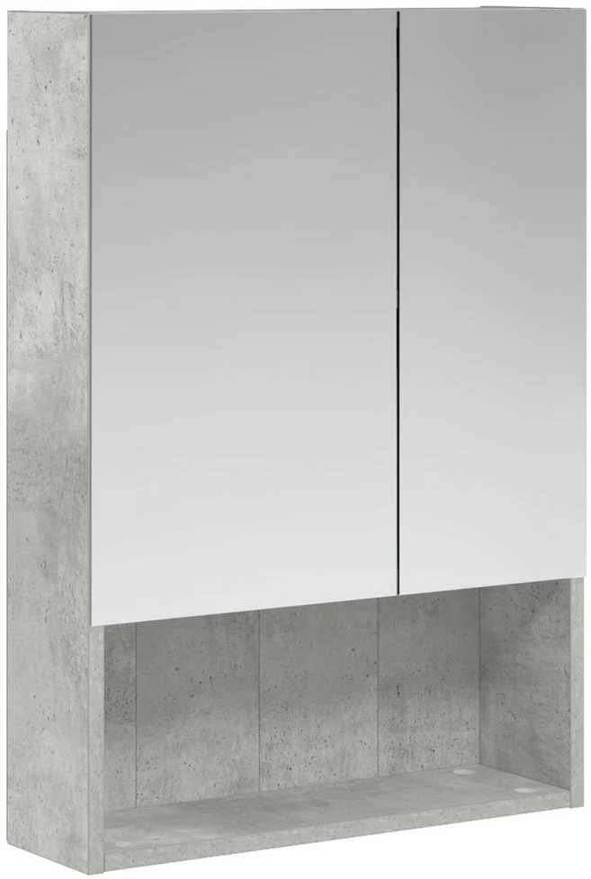 Vonios veidrodžio spinta Betono pilka 50 x 14,5 x 70 cm