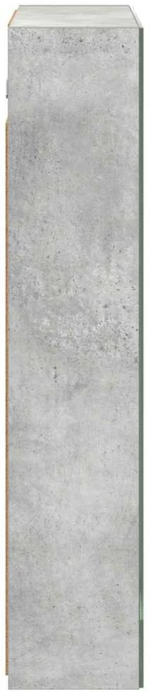 Vonios veidrodžio spinta Betono pilka 60 x 14,5 x 70 cm