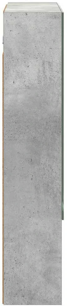 Vonios veidrodžio spinta Betono pilka 60 x 14.5 x 70 cm