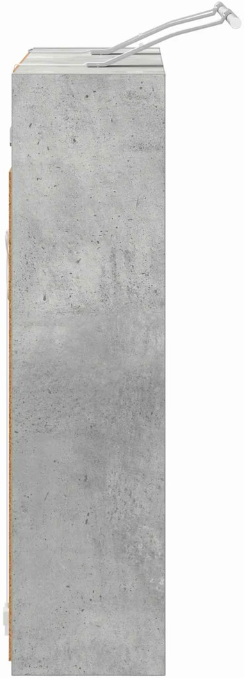 Vonios veidrodžio spinta Betono pilka 63,5 x 16 x 62,5 cm