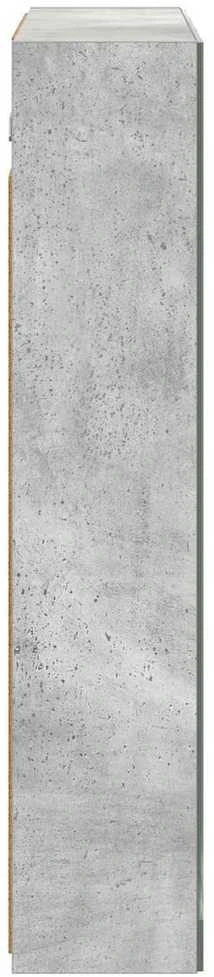 Vonios veidrodžio spinta Betono pilka 70 x 14,5 x 70 cm