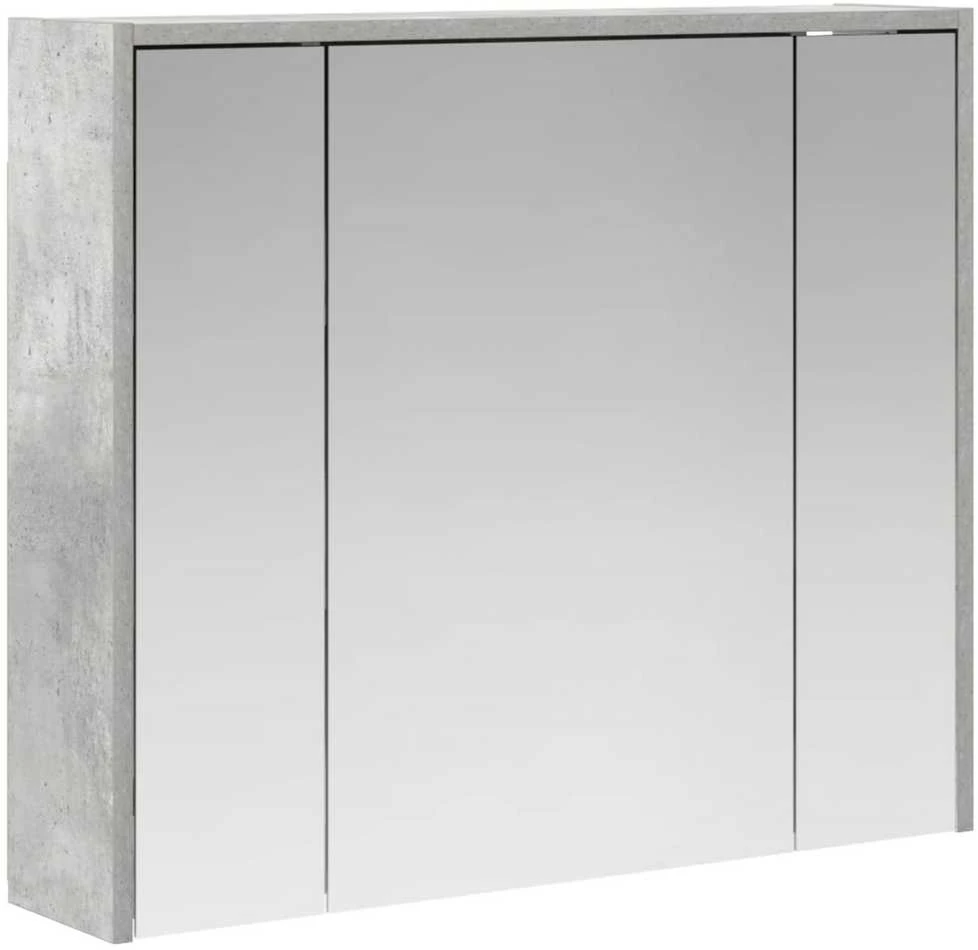Vonios veidrodžio spinta Betono pilka 73,5 x 16 x 62,5 cm