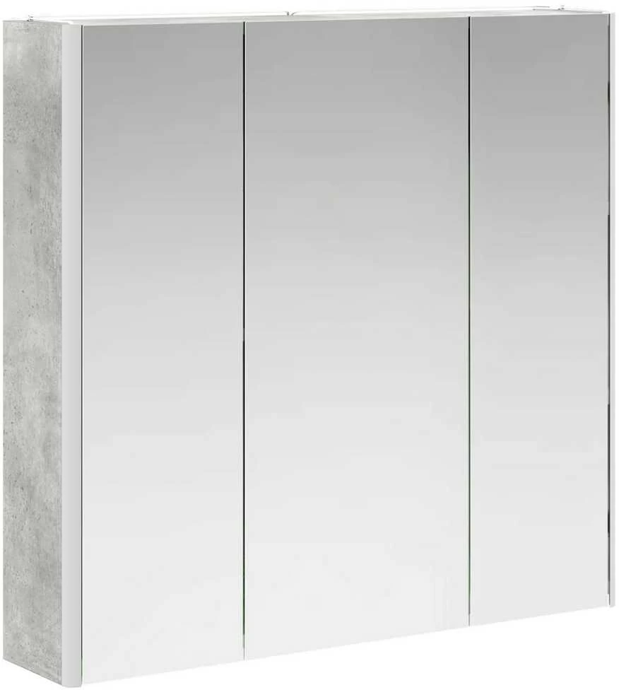 Vonios veidrodžio spinta Betono pilka 73.5 x 15.5 x 70 cm