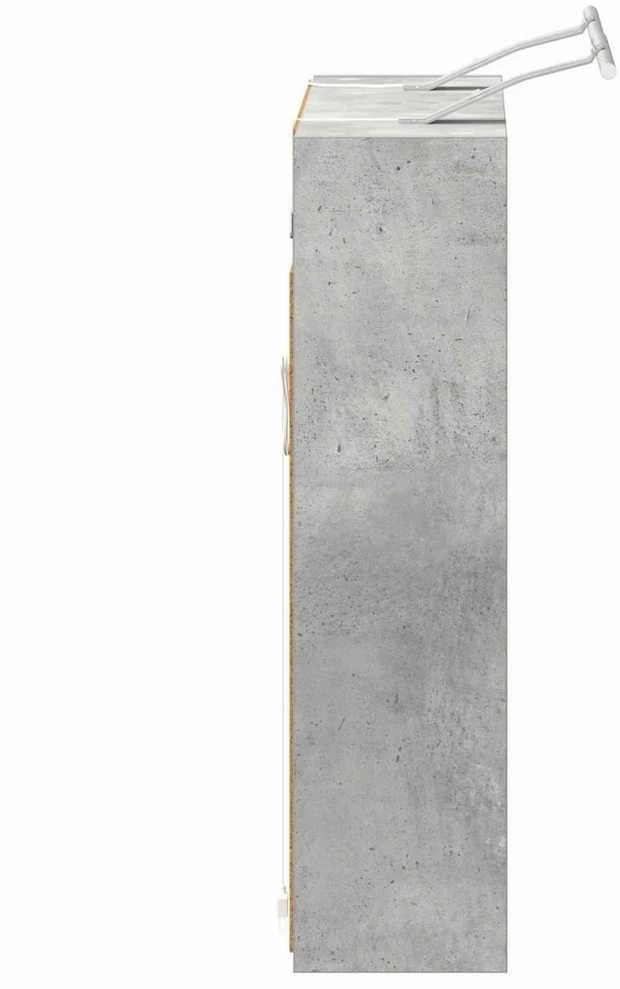 Vonios veidrodžio spinta Betono pilka 73,5 x 16 x 62,5 cm
