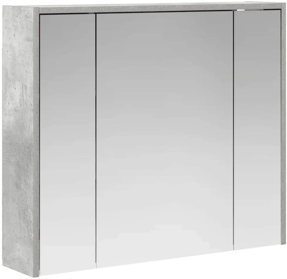 Vonios veidrodžio spinta Betono pilka 73,5 x 16 x 62,5 cm