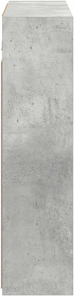 Vonios veidrodžio spinta Betono pilka 73,5 x 16 x 62,5 cm