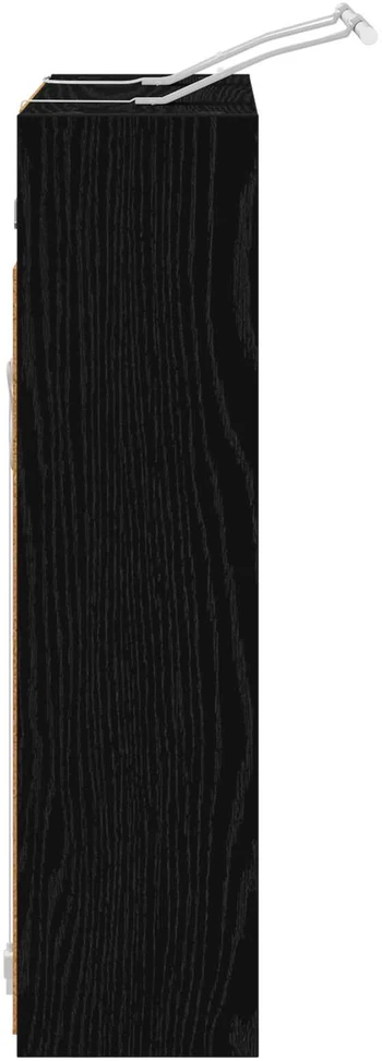 Vonios veidrodžio spinta Juodas ąžuolas 63,5 x 16 x 62,5 cm