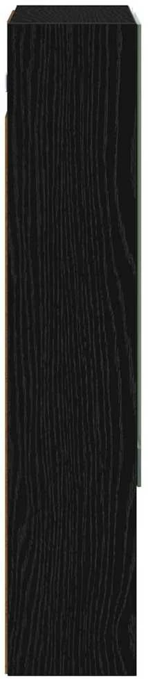 Vonios veidrodžio spinta Juodas ąžuolas 50 x 14,5 x 70 cm