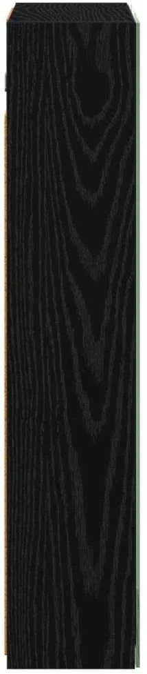 Vonios veidrodžio spinta Juodas ąžuolas 50 x 14,5 x 70 cm