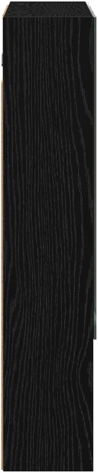 Vonios veidrodžio spinta Juodas ąžuolas 60 x 14.5 x 70 cm
