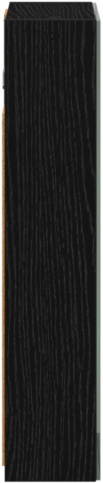 Vonios veidrodžio spinta Juodas ąžuolas 30 x 10,5 x 50 cm
