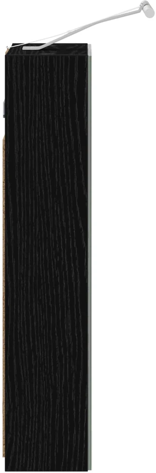 Vonios veidrodžio spinta Juodas ąžuolas 30 x 10,5 x 50 cm