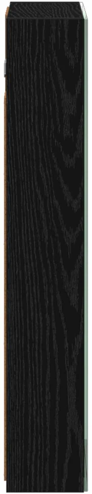 Vonios veidrodžio spinta Juodas ąžuolas 40 x 10,5 x 60,5 cm
