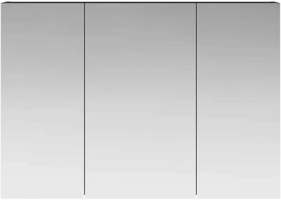 Vonios veidrodžio spinta Juodas ąžuolas 100 x 14,5 x 70 cm