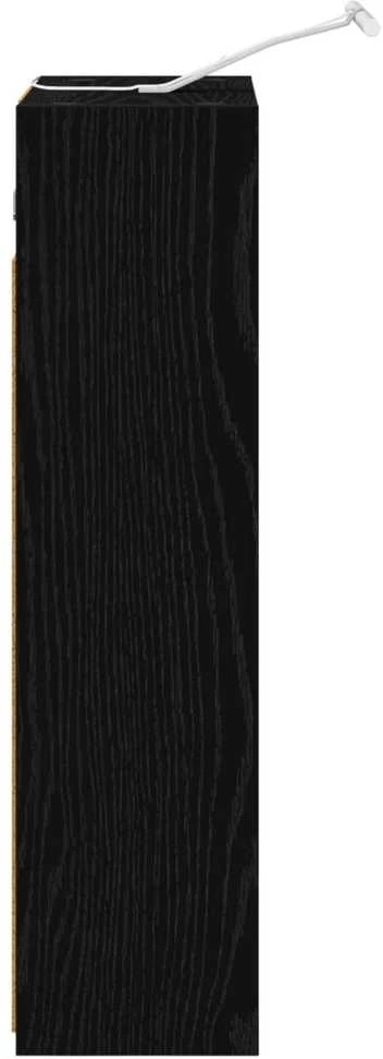 Vonios veidrodžio spinta Juodas ąžuolas 43 x 16 x 62.5 cm