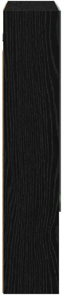 Vonios veidrodžio spinta Juodas ąžuolas 60 x 14.5 x 70 cm