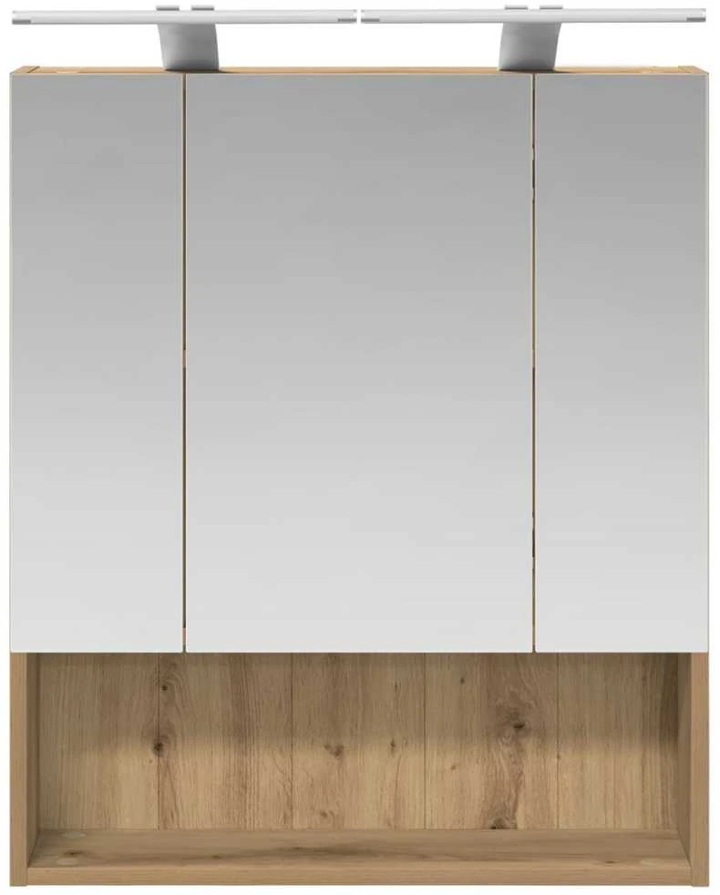 Vonios veidrodžio spinta Meistrų ąžuolas 60 x 14.5 x 70 cm