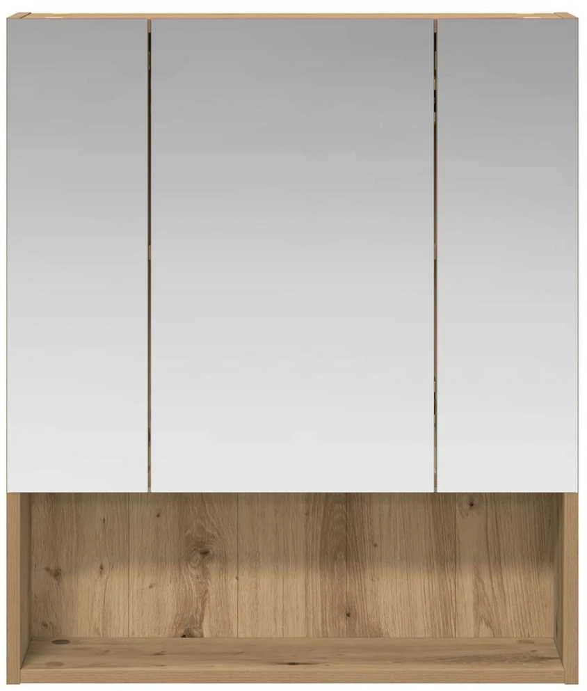 Vonios veidrodžio spinta Meistrų ąžuolas 60 x 14.5 x 70 cm