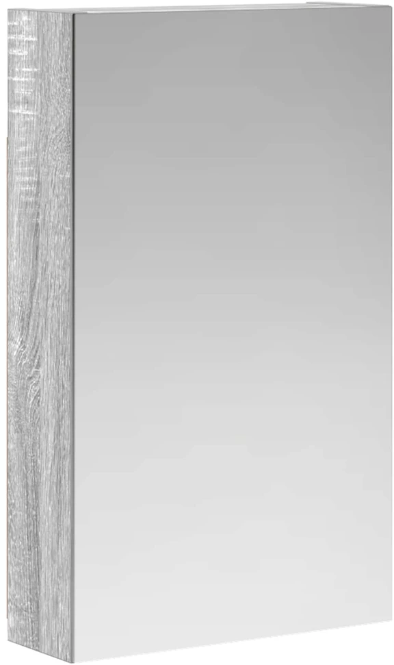 Vonios veidrodžio spinta Pilkas Sonoma 30 x 10,5 x 50 cm