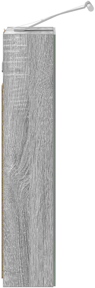Vonios veidrodžio spinta Pilkas Sonoma 30 x 10,5 x 50 cm