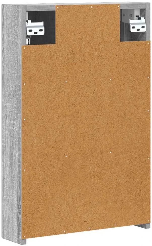 Vonios veidrodžio spinta Pilkas Sonoma 40 x 10,5 x 60,5 cm