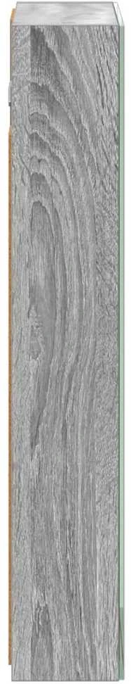Vonios veidrodžio spinta Pilkas Sonoma 40 x 10,5 x 60,5 cm