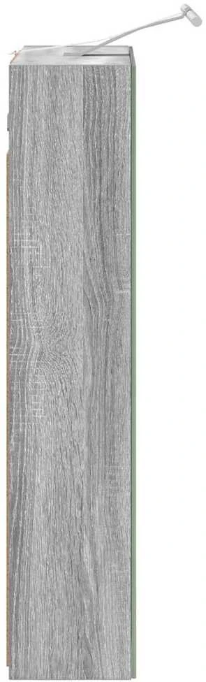 Vonios veidrodžio spinta Pilkas Sonoma 50 x 14,5 x 70 cm