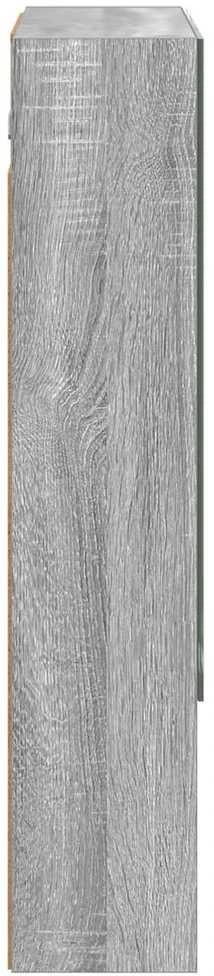 Vonios veidrodžio spinta Pilkas Sonoma 60 x 14.5 x 70 cm