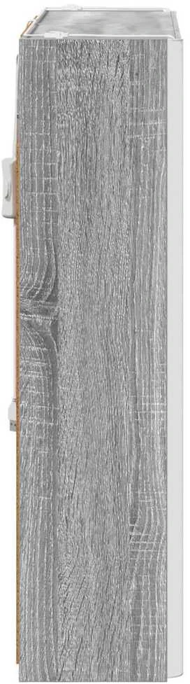 Vonios veidrodžio spinta Pilkas Sonoma 63,5 x 15,5 x 60,5 cm