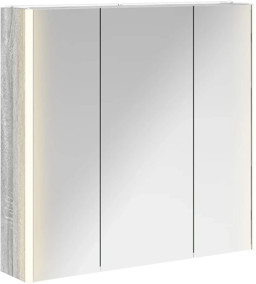 Vonios veidrodžio spinta Pilkas Sonoma 73.5 x 15.5 x 70 cm