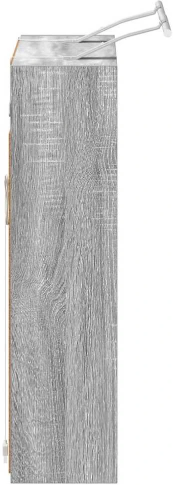 Vonios veidrodžio spinta Pilkas Sonoma 73,5 x 16 x 62,5 cm