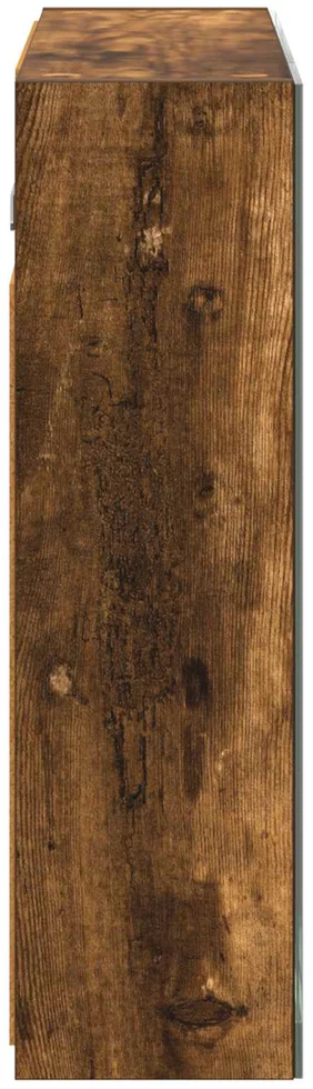 Vonios veidrodžio spinta Rūkyta ąžuolas 60 x 14,5 x 50 cm