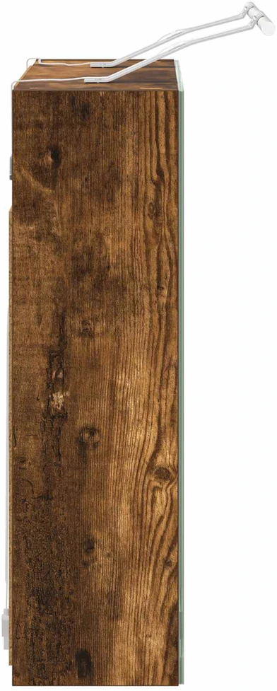 Vonios veidrodžio spinta Dūminio ąžuolo 60 x 14,5 x 50 cm