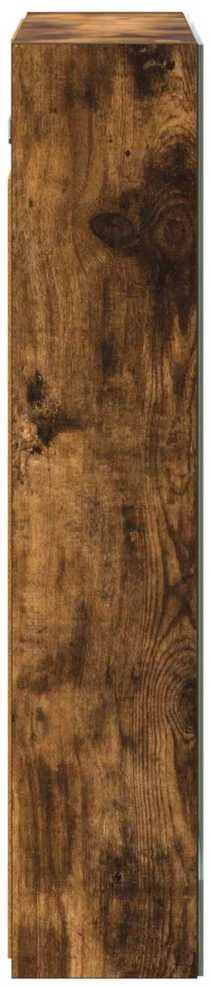 Vonios veidrodžio spinta Rūkyta ąžuolas 60 x 14,5 x 70 cm