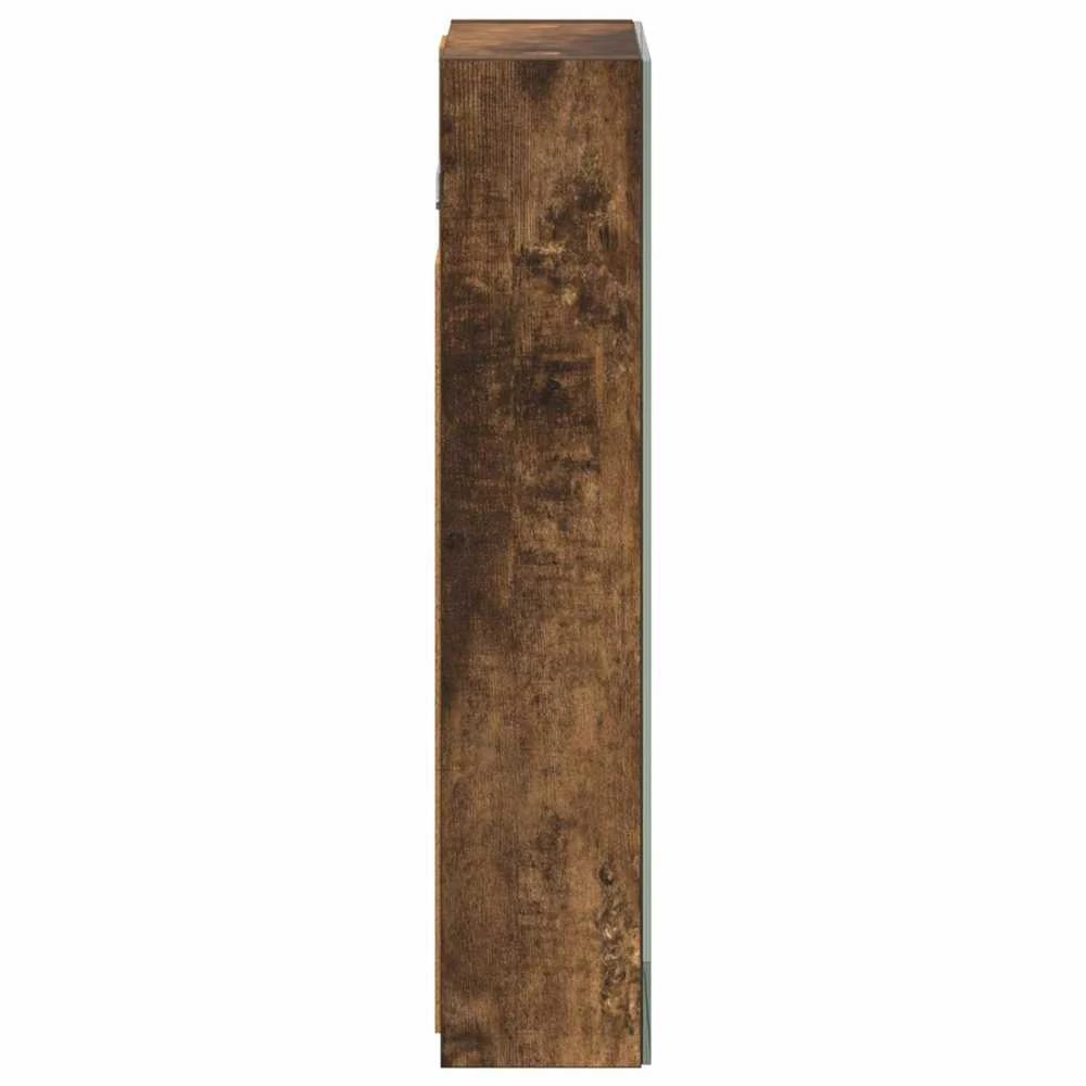 Vonios veidrodžio spinta Rūkyta ąžuolas 30 x 10,5 x 50 cm