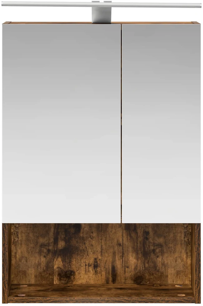 Vonios veidrodžio spinta Rūkyta ąžuolas 50 x 14,5 x 70 cm