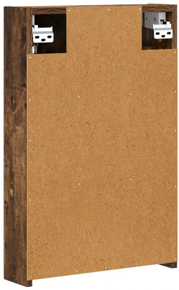 Vonios veidrodžio spinta Rūkyta ąžuolas 40 x 10,5 x 60,5 cm