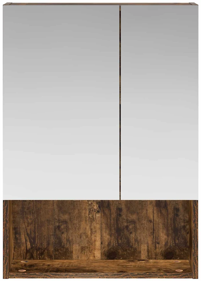 Vonios veidrodžio spinta Rūkyta ąžuolas 50 x 14,5 x 70 cm