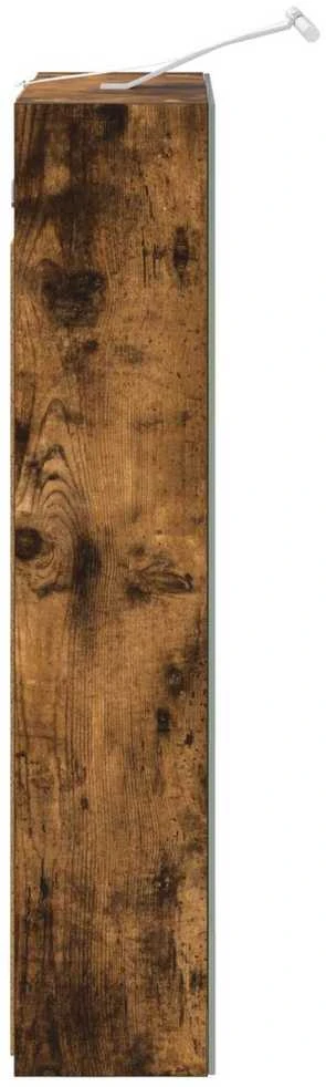 Vonios veidrodžio spinta Rūkyta ąžuolas 50 x 14,5 x 70 cm