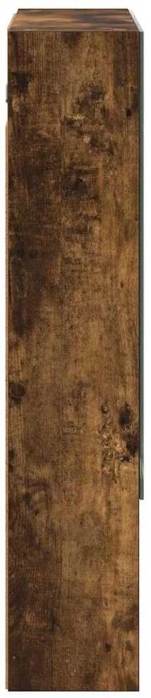 Vonios veidrodžio spinta Rūkyta ąžuolas 60 x 14.5 x 70 cm