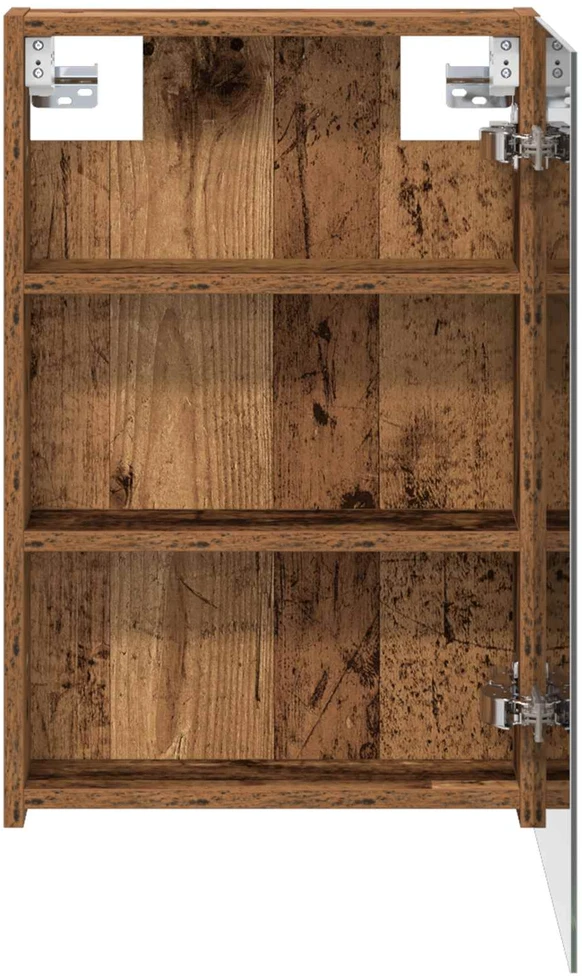 Vonios veidrodžio spinta Senas medis 40 x 10,5 x 60,5 cm
