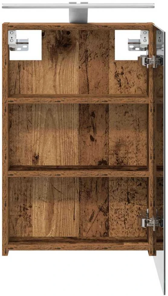 Vonios veidrodžio spinta Senas medis 40 x 10,5 x 60,5 cm