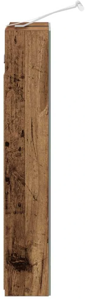 Vonios veidrodžio spinta Senas medis 40 x 10,5 x 60,5 cm