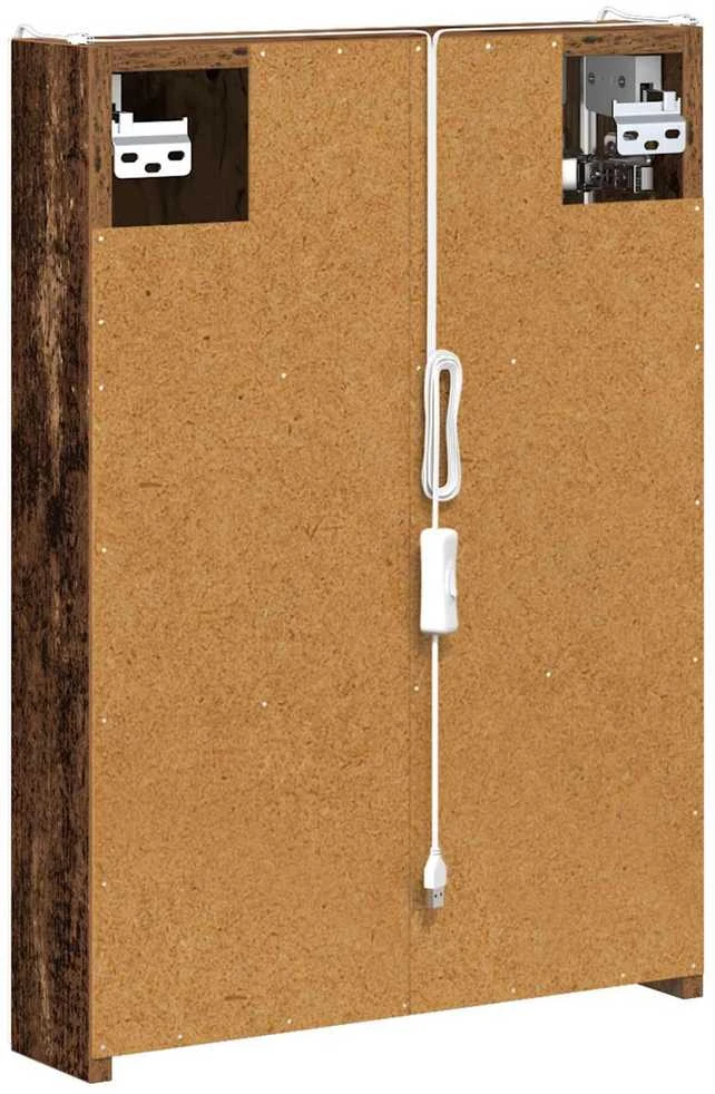 Vonios veidrodžio spinta Senas medis 43 x 11,5 x 60,5 cm