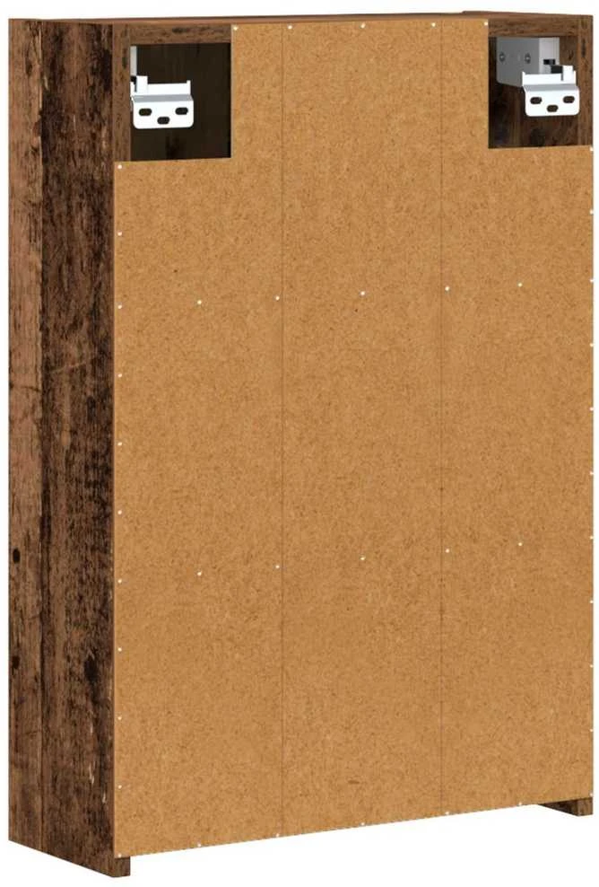 Vonios veidrodžio spinta Senas medis 43 x 16 x 62.5 cm