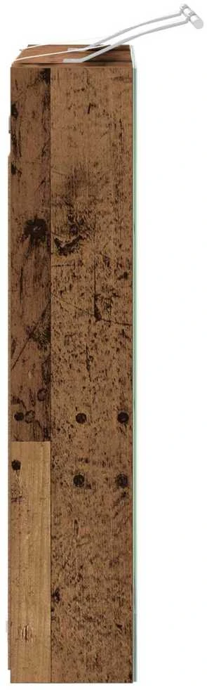 Vonios veidrodžio spinta Senas medis 60 x 14,5 x 70 cm